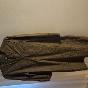 GAP Khaki Eyelet Dress